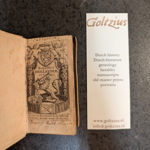 Groot, Hugo de, e.a. Respublica Hollandiae et Urbes.