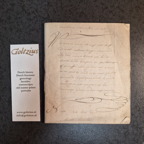 Smaale, 1799 Schrijfoefeningen van Maria Smaale, Amsterdam 1799.