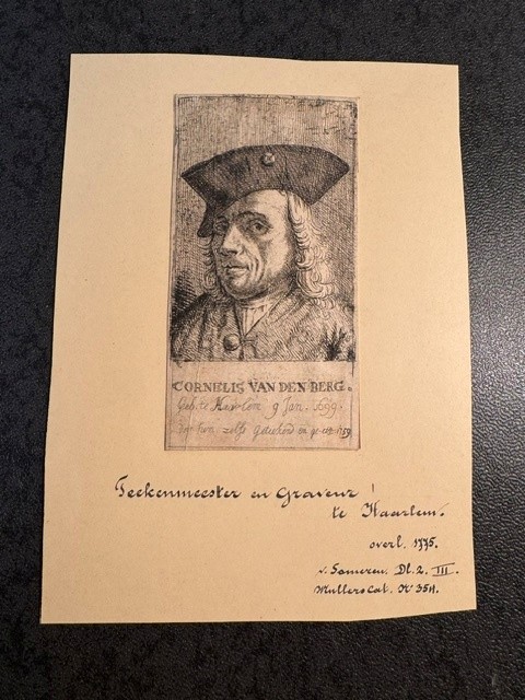 Berg, Cornelis van den (1699-1774) CORNELIS VAN DEN BERG.