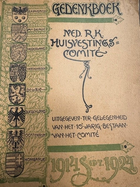 Gedenkboek van het Nederl. R.K. Huisvestings-comité te 's-Hertogenbosch.Uitgegeven ter gelegenheid van het 10-jarig bestaan van het comité 1914-1924
