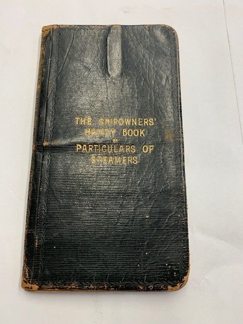 The shipowners' handy book of particulars of steamers with handwritten remarks of unknown author