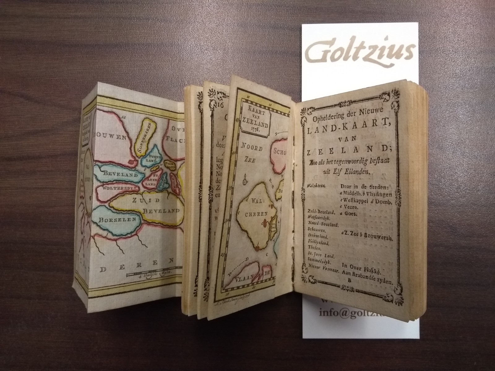 Zeelands Chronyk Almanach voor den Jaare 1777. Bevattende eene Beschryvinge der Provincie Zeeland, van deszelfs Opkomst tot deezen tegenwoordigen Tyd. Ten Dienste der Jeugd, gesteld in Vragen en Antwoorden, Voorzien met alle het noodige, behoorende tot ee