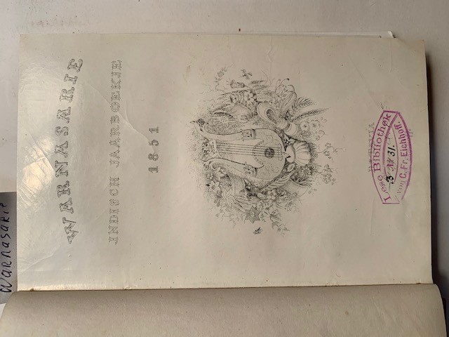 Warnasarie Indisch jaarboekje 1851