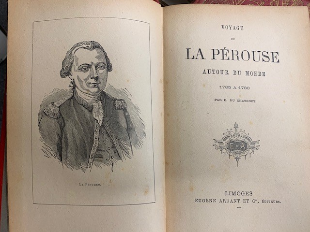 CHATENET E. DU, - VOYAGE DE LA PEROUSE AUTOUR DU MONDE, 1785  1788