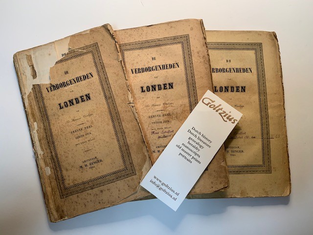 FEVAL, P., De verborgenheden van Londen van Sir Francis Trollop. Eerste deel, eerste, tweede en derde stuk.