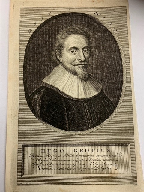 Hugo Grotius, portrait of Hugo de Groot by Willem de Broen.