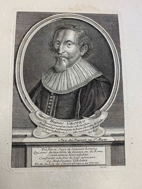  - Hugues Grotius, Avocat General et sindic a Rotterdam (...), portrait of Hugo de Groot.