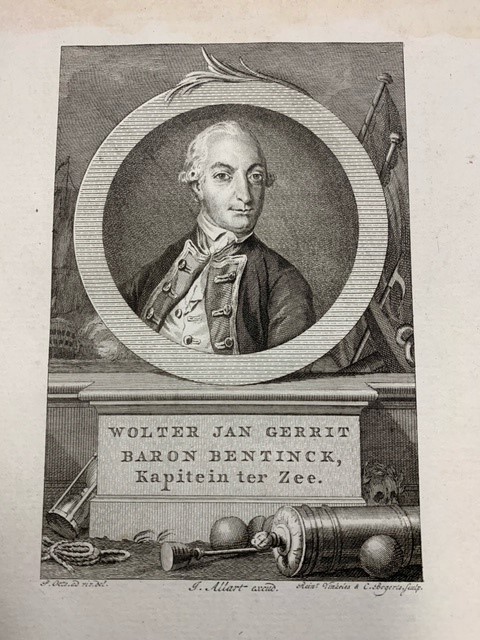 Wolter Jan Gerrit  Baron Bentinck, Kapitein ter Zee.