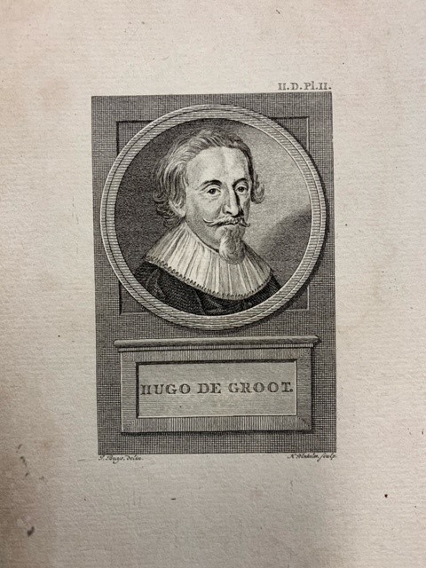  - Hugo de Groot, engraved portrait by H. Vinkeles, after J. Buys, 