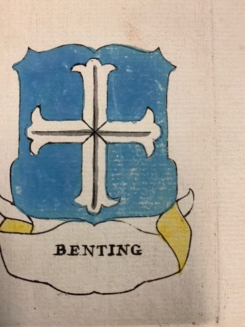 Coat of arms of the Benting family (Bentinck).