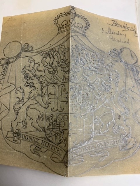 Coat of arms of the Bentinck van Aldenburg family