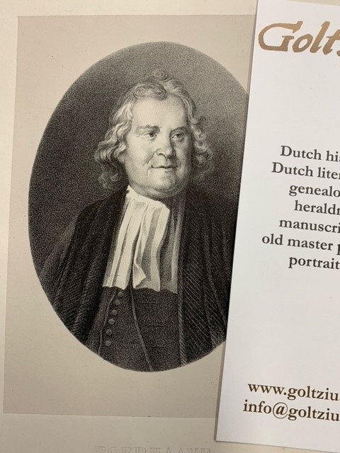 Portrait of Herman Boerhaave.