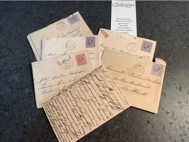 NISPEN TOT SEVENAER, P.J.A.A.M. VAN, Letters-love letters sent by Jhr. Paul J.A.A.M. van Nispen tot Sevenaer to his future wife Cecile Bosch van Drakestein.