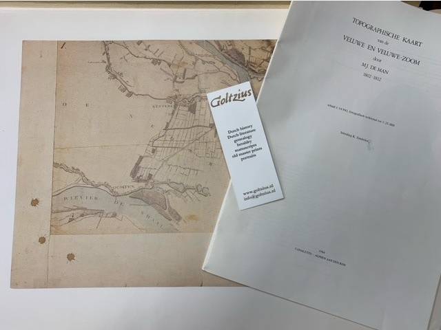  - Topographische kaart van de Veluwe en Veluwe-zoom door M.J. de Man. (1802-1812). Inleiding door K. Zandvliet.  