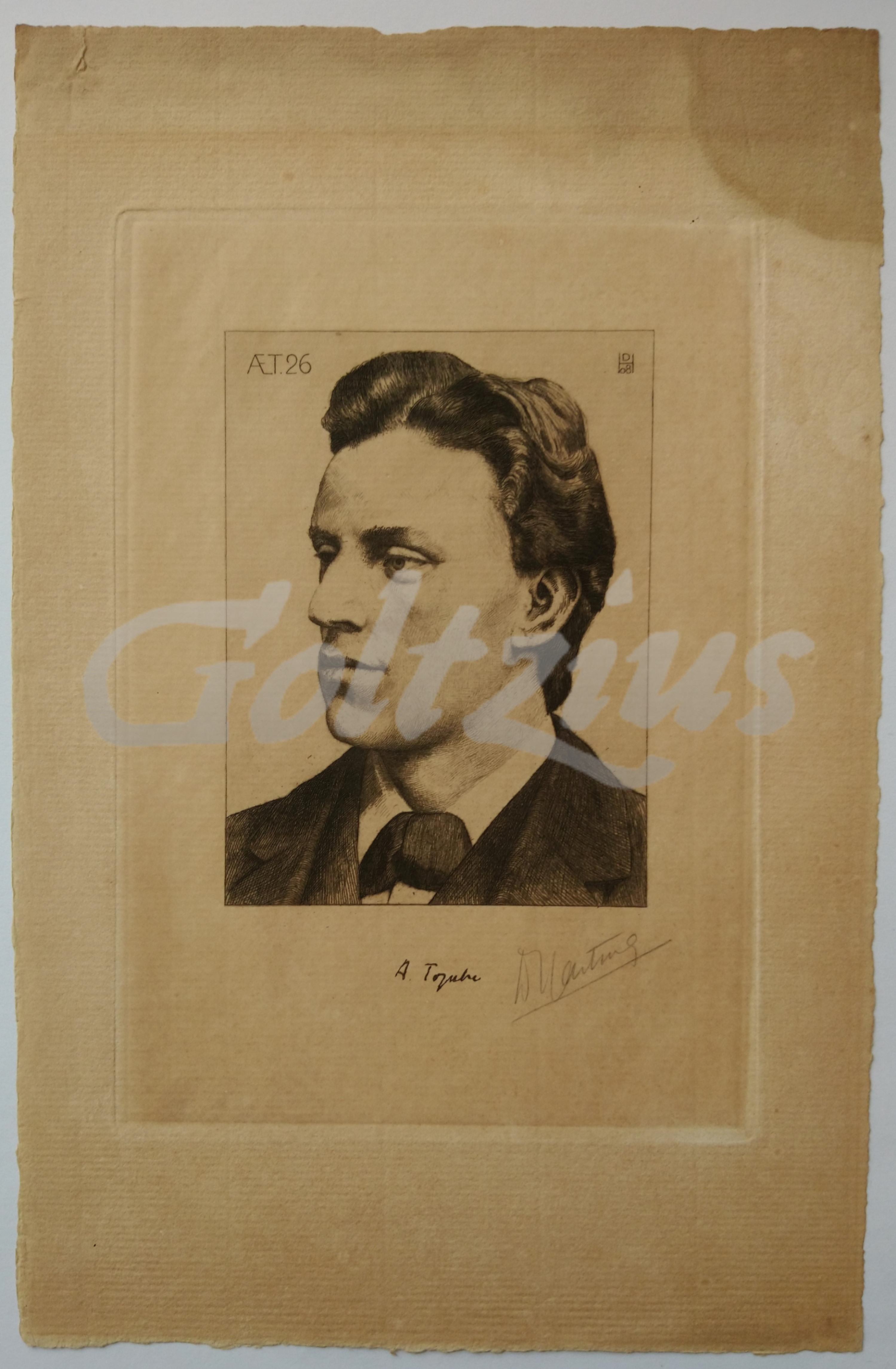 HARTING, DIRK, Portrait of Arnold J. Toynbee
