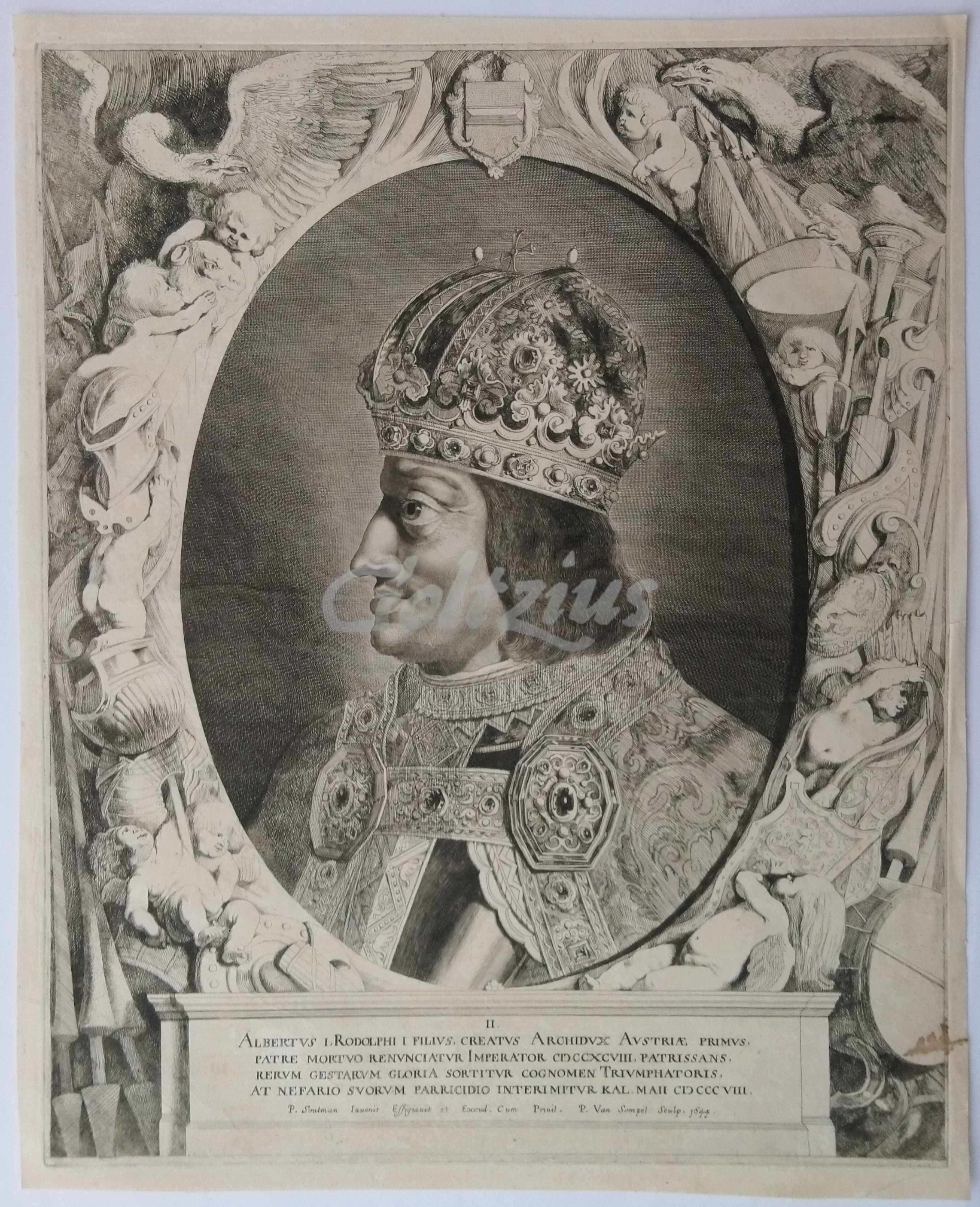 SOMPEL, PIETER VAN, Portrait of Albert I of Habsburg