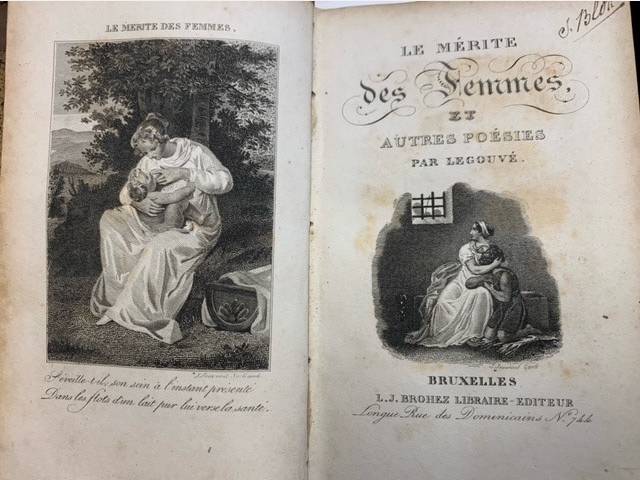 LEGOUVE, Le merite des femmes et autres poesies.