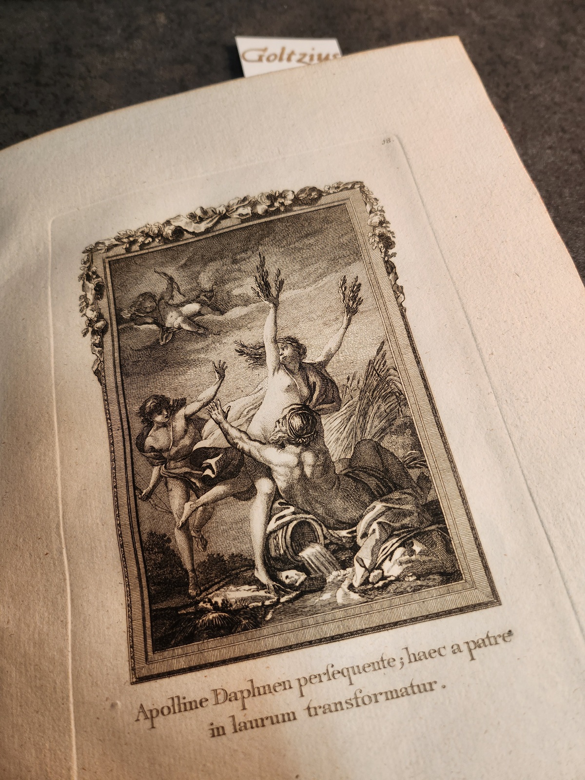 OVIDIUS NASO, PUBLIUS, Ovidii Metamorphoses aeri incisae ad exemplar optimorum Gallicae Gentis pictorum Parisiis
