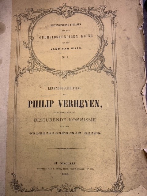 Levensbeschrijving van Philip Verheyen.