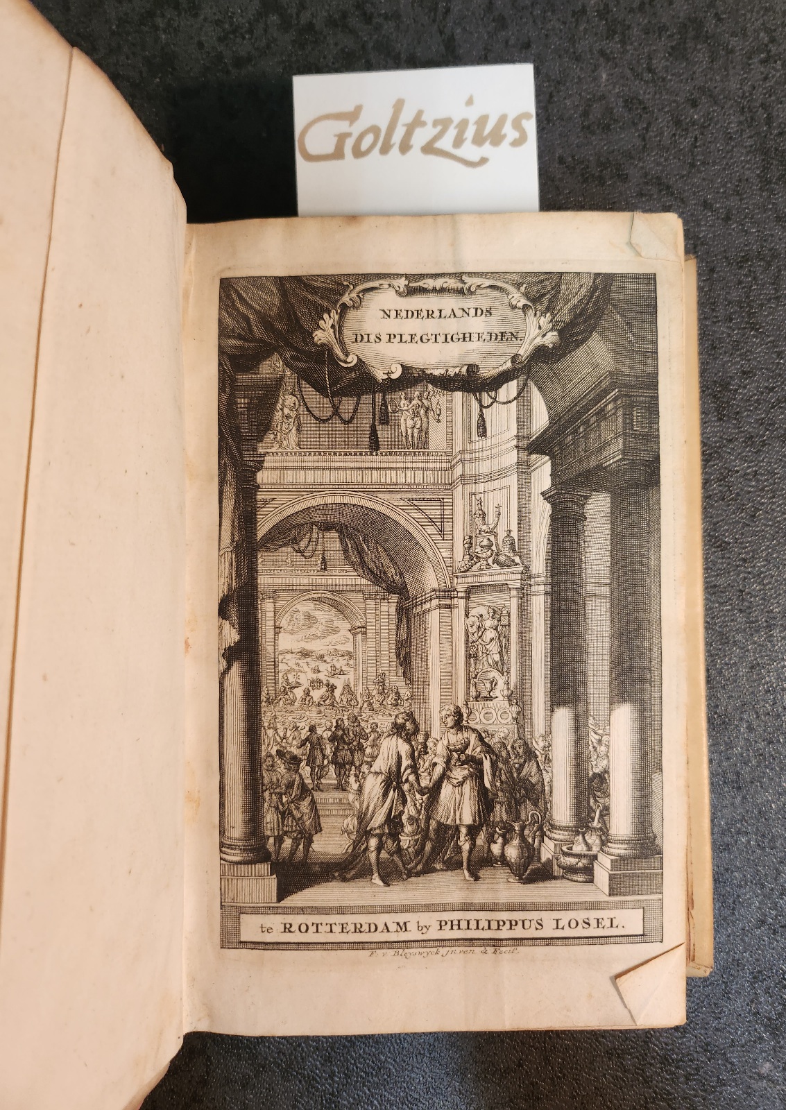 Alkemade, C. van en P. v.d. Schelling; Nederlands displegtigheden, vertoonende de plegtige gebruiken aan den dis, in het houden van maaltyden en het drinken der gezondheden, onder de oude Batavieren, en vorsten, graaven, edelen, en andere ingezetenen der Nederlanden, weleer gebruikelyk, nevens