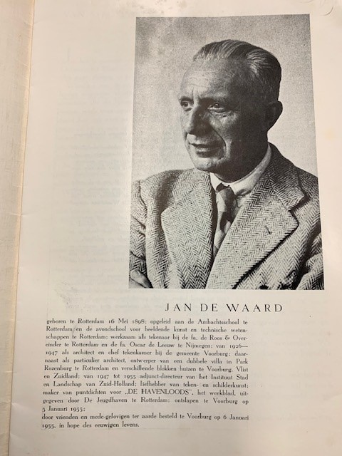 Jan de Waard een gedenkschrift.