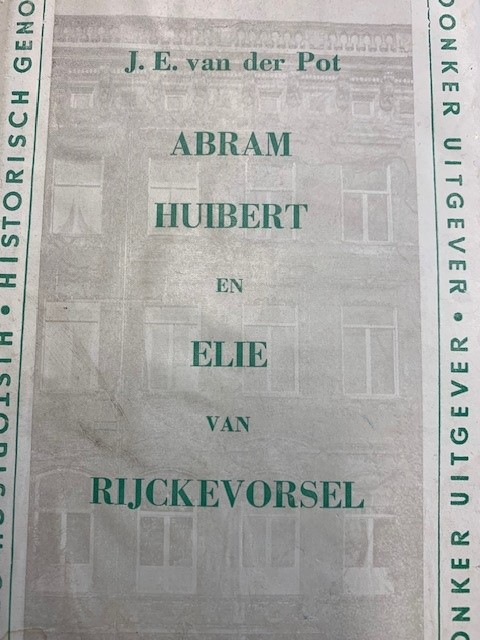 POT, J.E. VAN DER, Abram Huibert en Elie van Rijckevorsel.