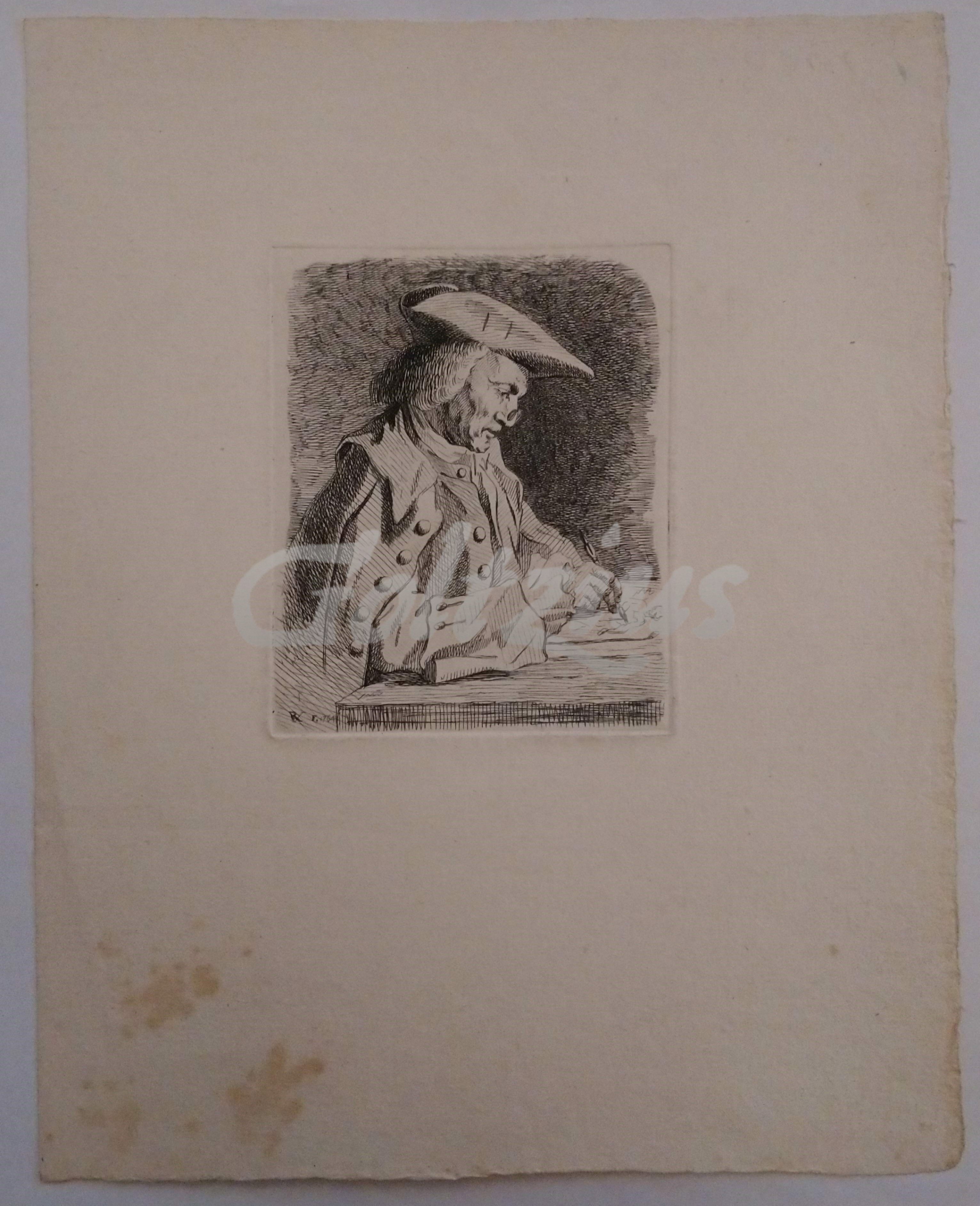VINKELES, REINIER (1741-1816), Portrait of Abraham Dulignon