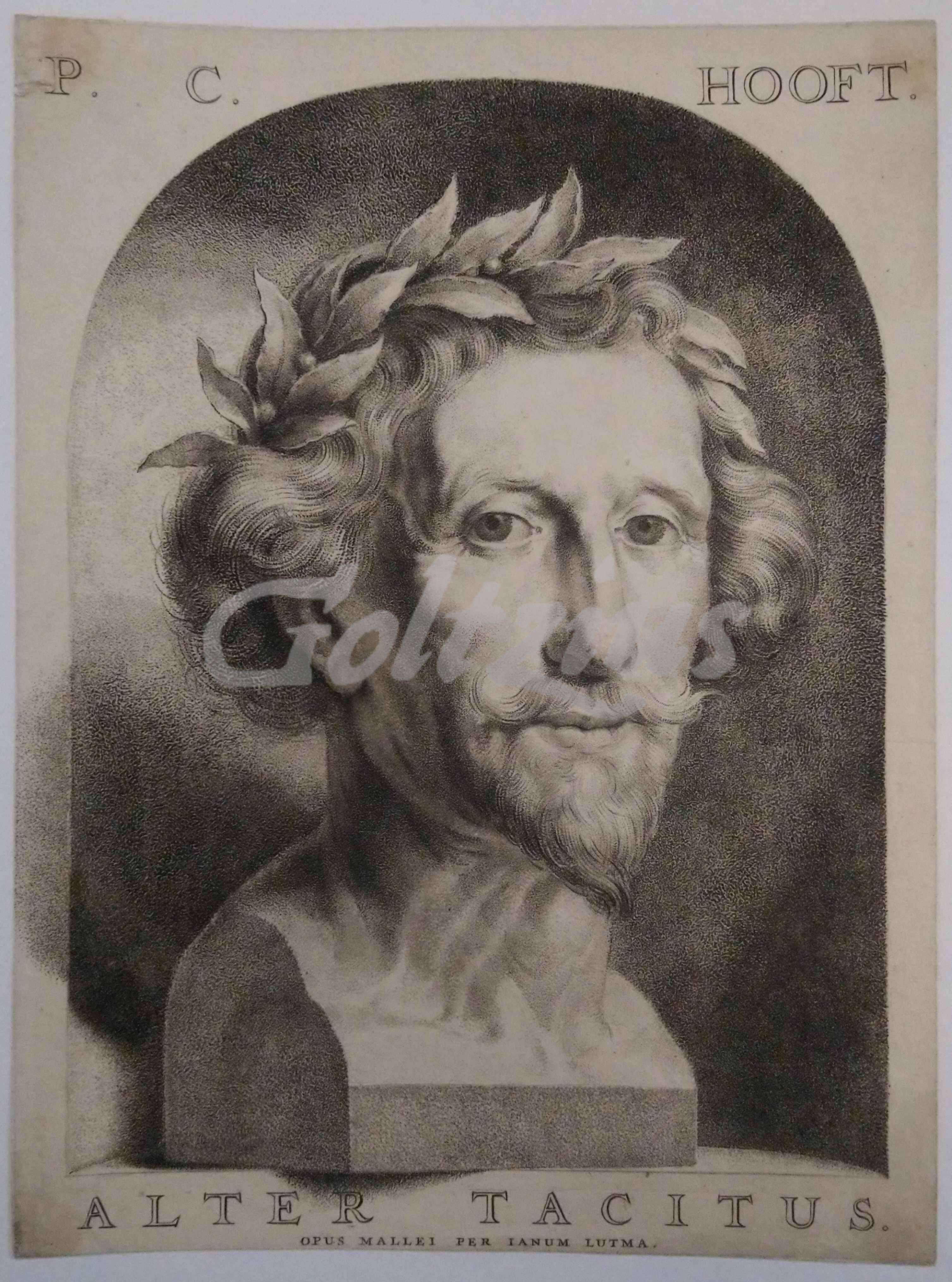 LUTMA, JOHANNES, Portrait of Pieter Cornelisz. Hooft