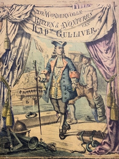 [SWIFT, J. (SCHENKMAN, J.)., De wondervolle Reizen & Avonturen van Kaptn [Kapitein] Gulliver. Get. door J.W.A. Hilverdink.