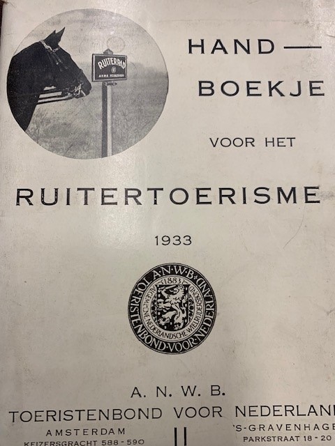 Handboekje voor het ruitertoerisme 1933.