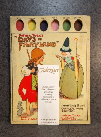 ATTWELL, MABEL LUCIE (ILL.), Father Tuck's Days in Fairyland, painting book complete with original paints (no. 4047)
