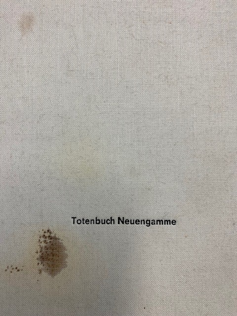 GLIENKE, F., Totenbuch Neuengamme