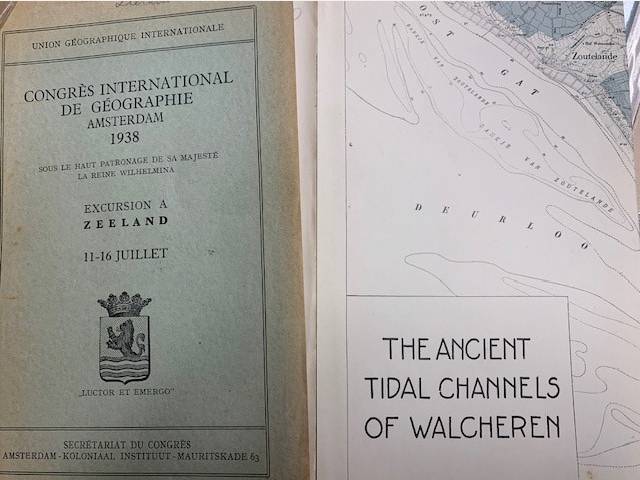 Congrès International de Géographie Amsterdam 1938 Excursion a Zeeland 11-16 Juillet.