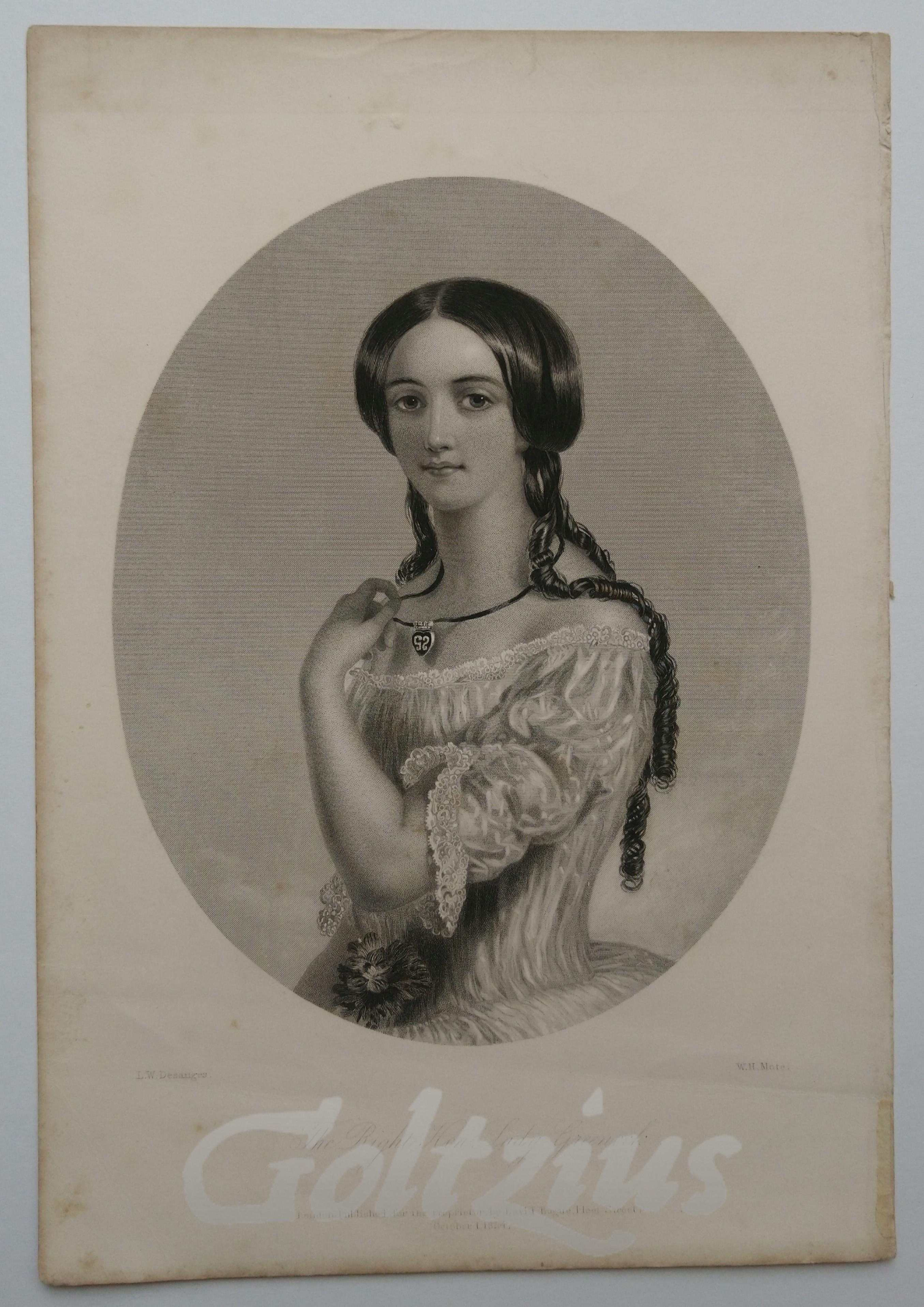 MOTE, WILLIAM HENRY, The Right Hon. Lady Greenock