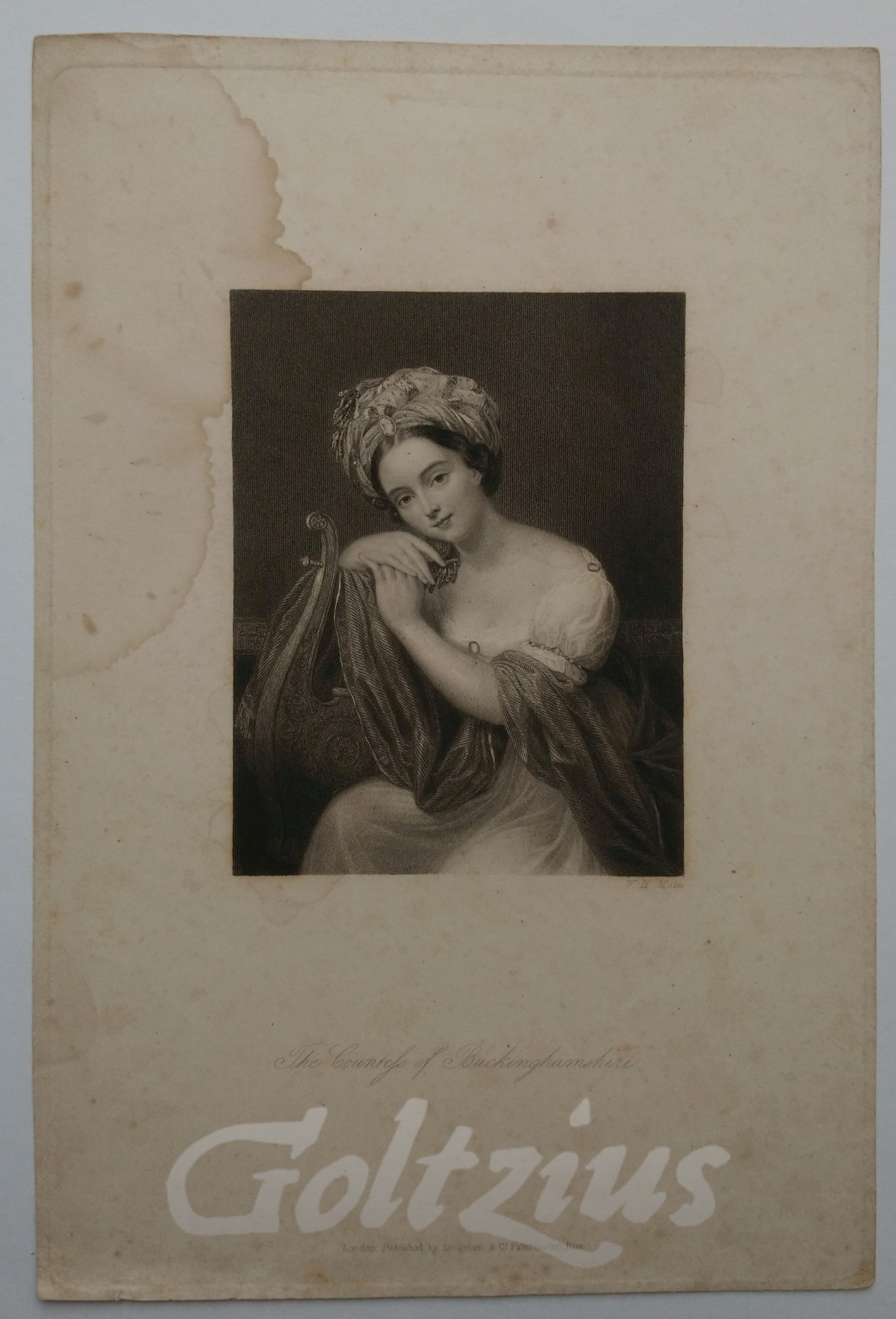 MOTE, WILLIAM HENRY, The Countess of Buckinghamshire