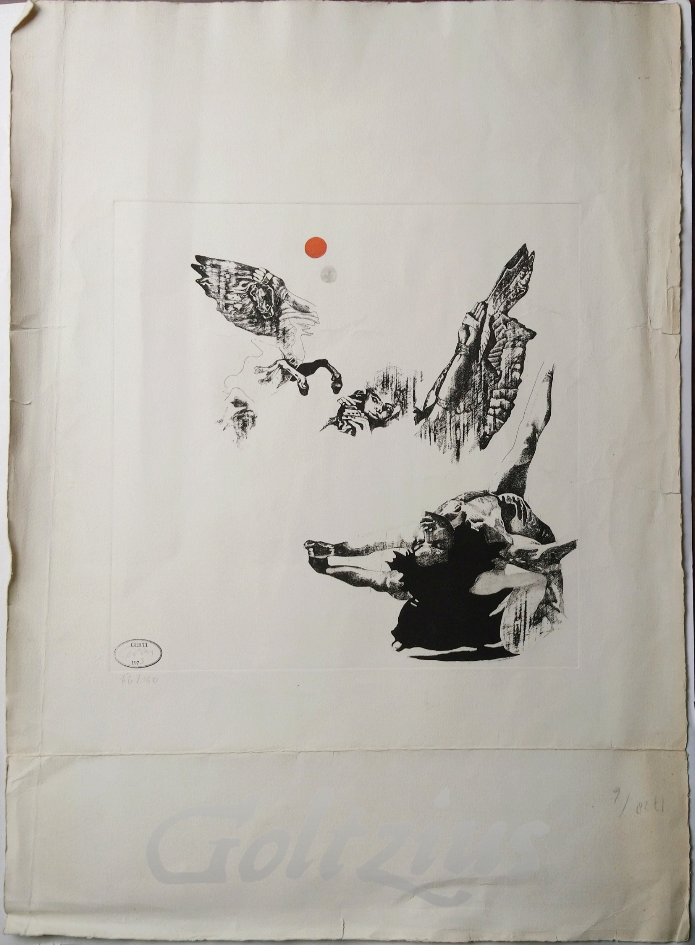 BIERENBROODSPOT, GERTI, Composition with Falling Icarus