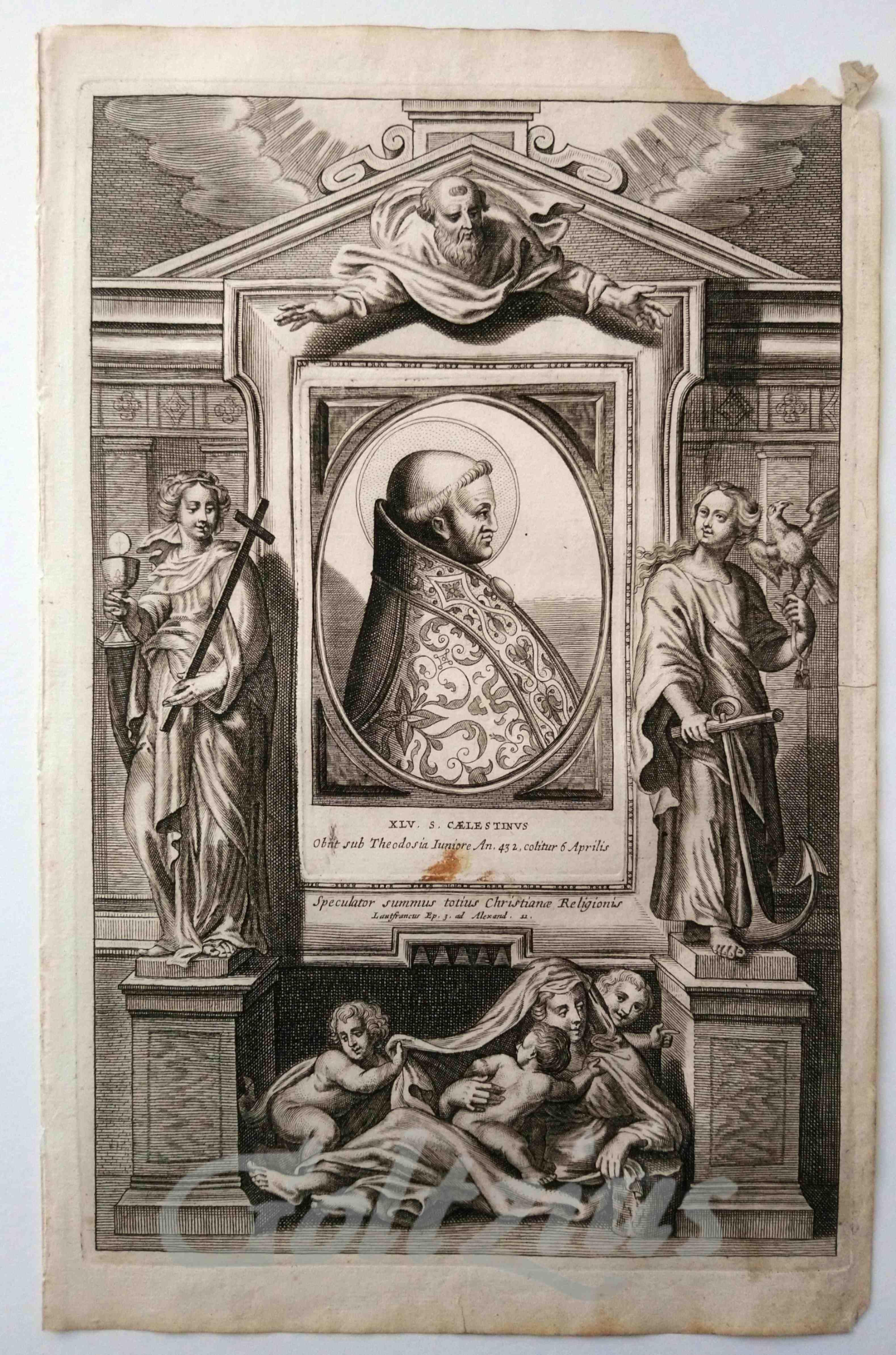 BOUTTATS, FREDERIK, Pope Celestine I