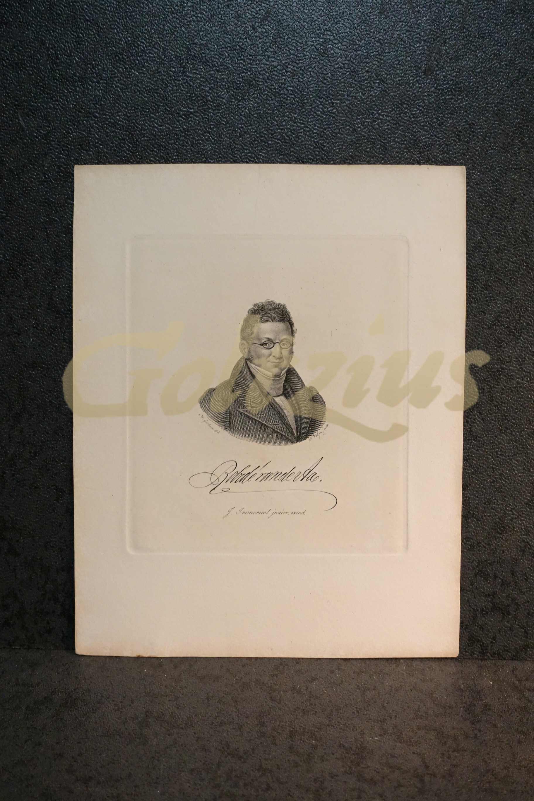 Portrait of Robidé van der Aa