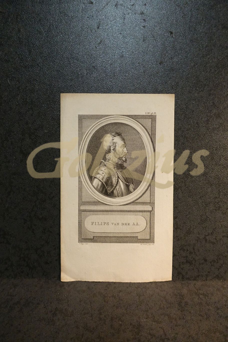 Portrait of Filips van der Aa