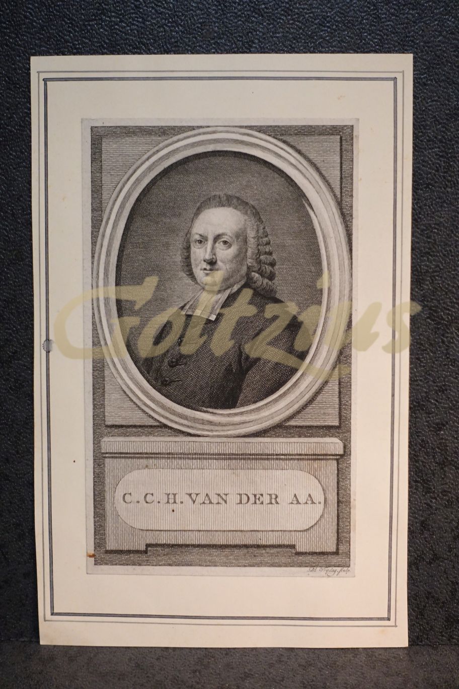 Portrait of C.C.H. van der Aa