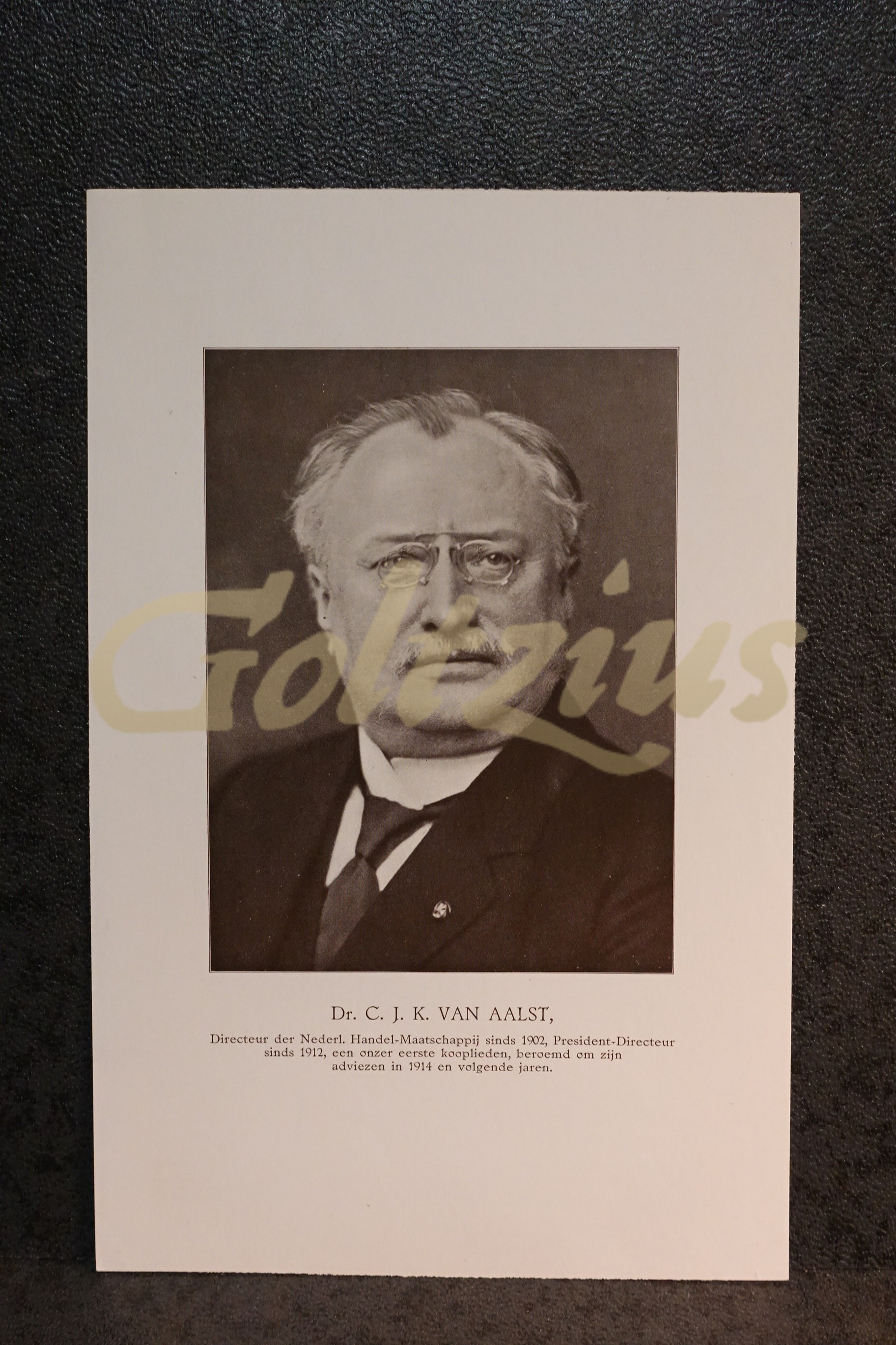 Dr. C. J. K. Van Aalst