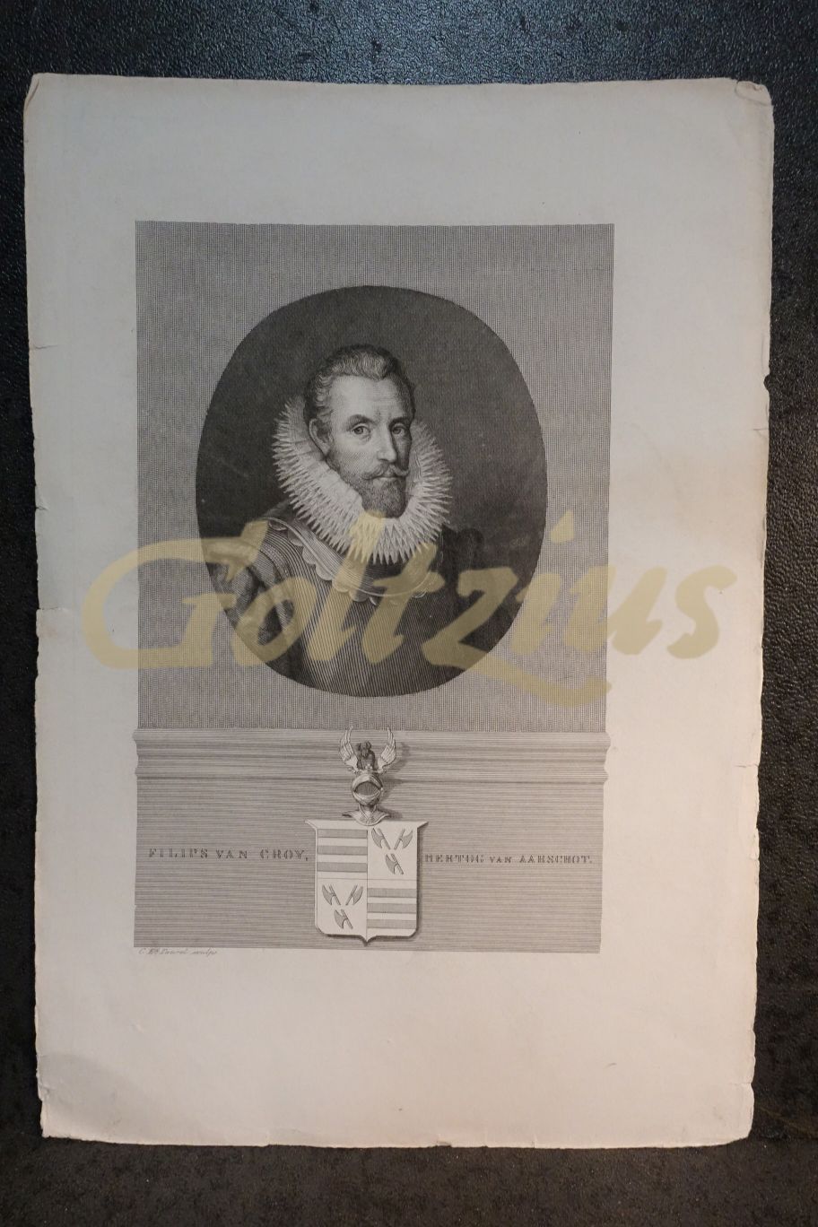 Portrait of Filips van Croy