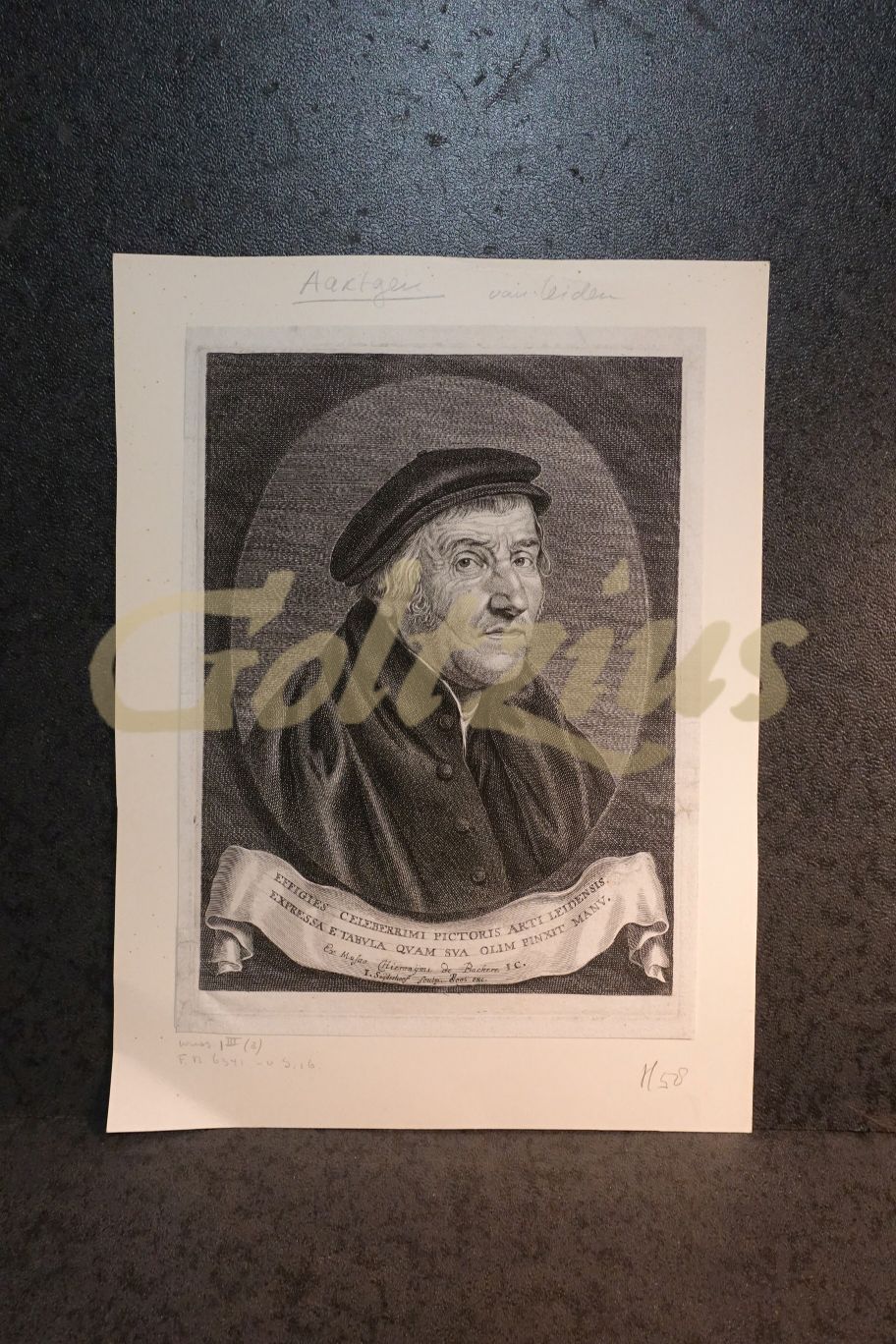 Portret/portrait of Aertgen van Leyden