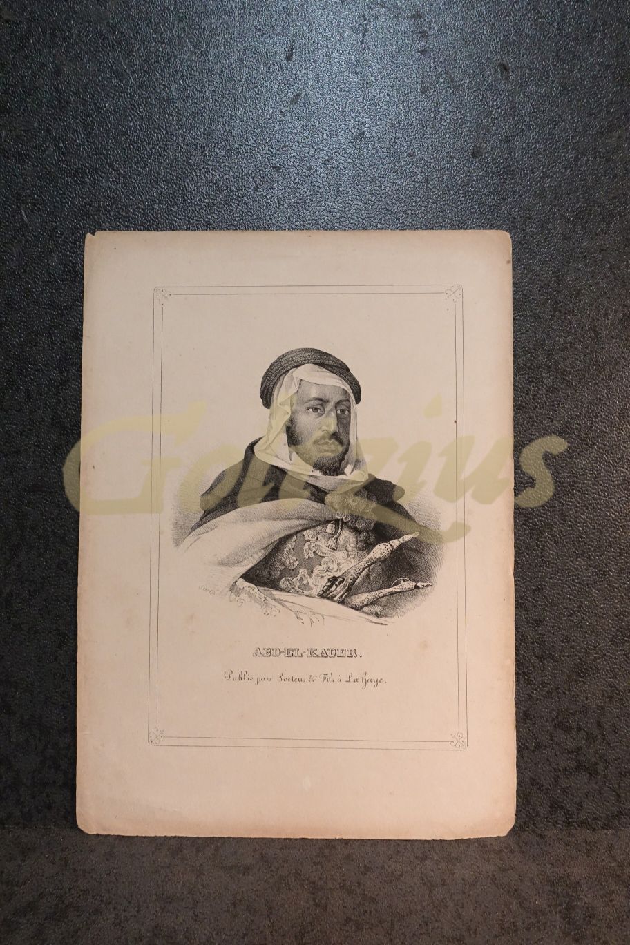 Lithography of Abdelkader