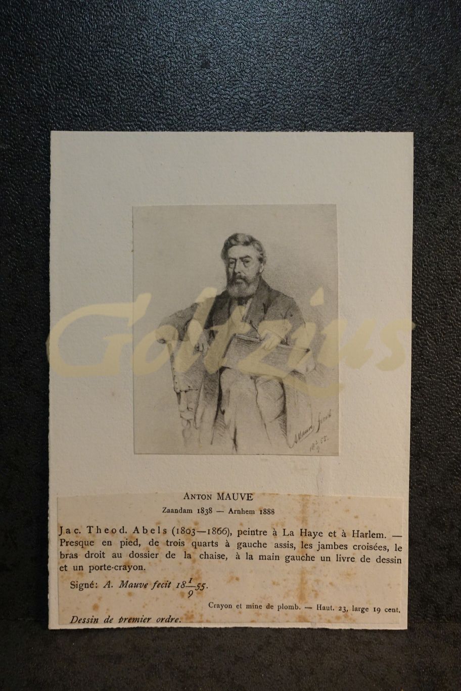 Portrait of Jacob Abels