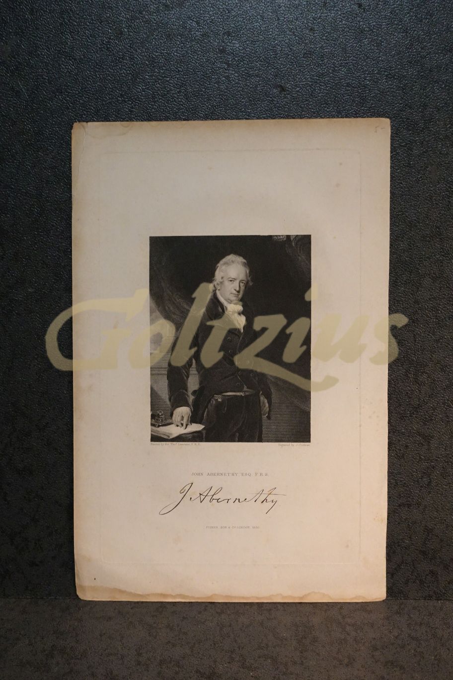 Portrait of John Abernethy