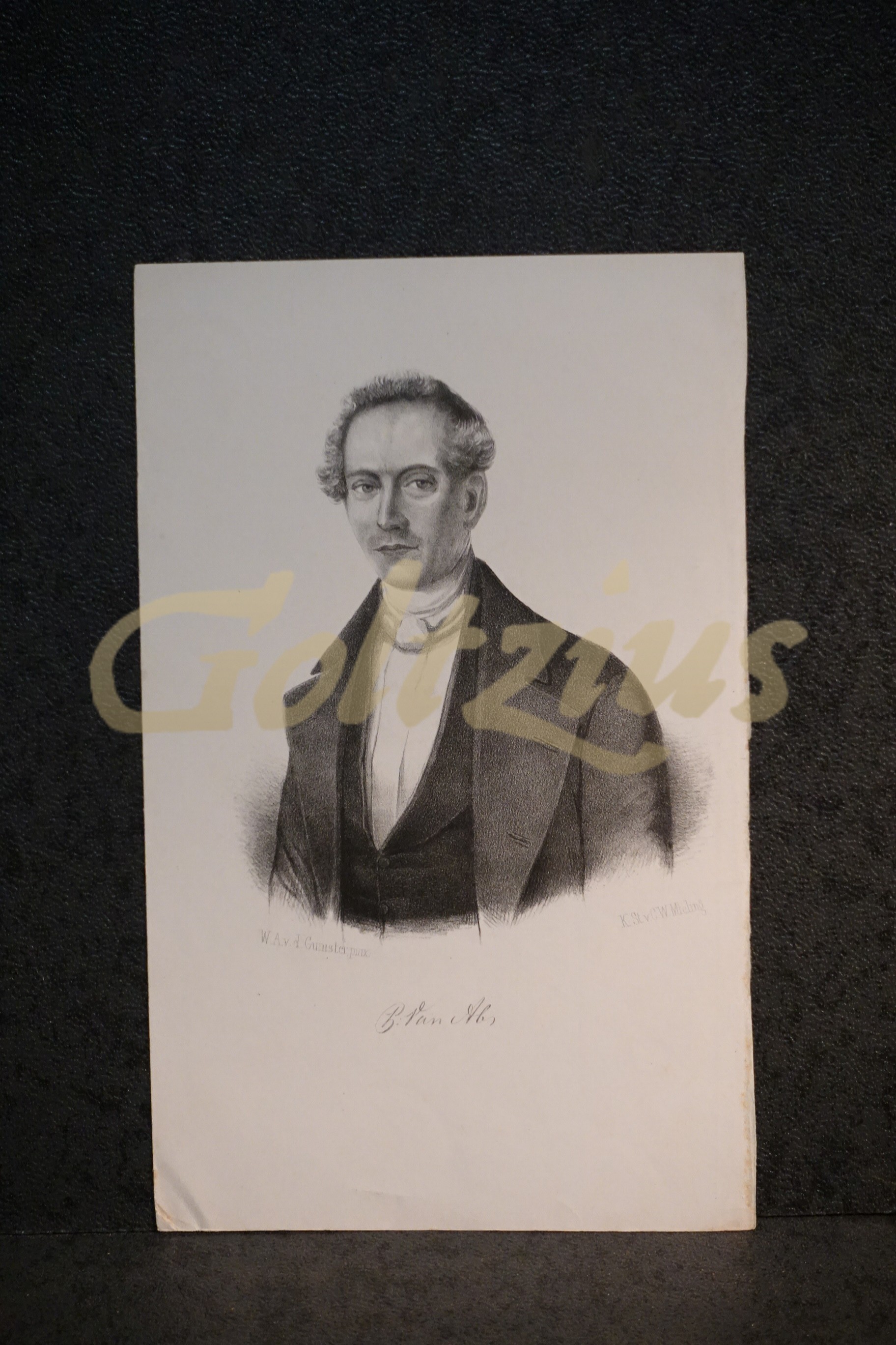 Portrait of B. van Abs.