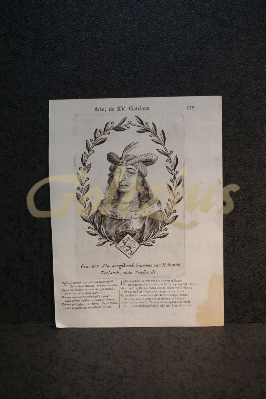 Portrait of Ada, Countess of Holland