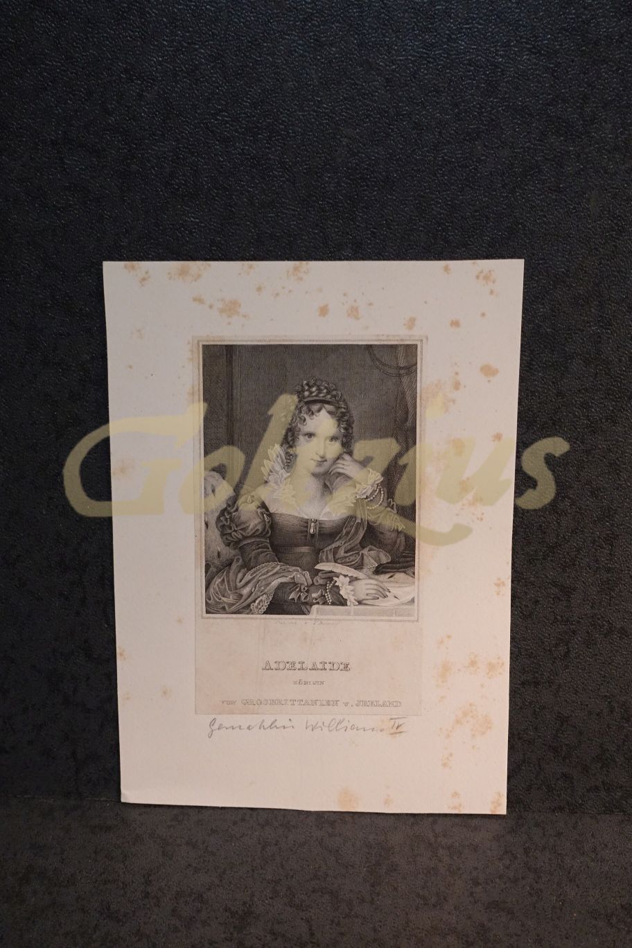 Portrait of Queen Adelaide