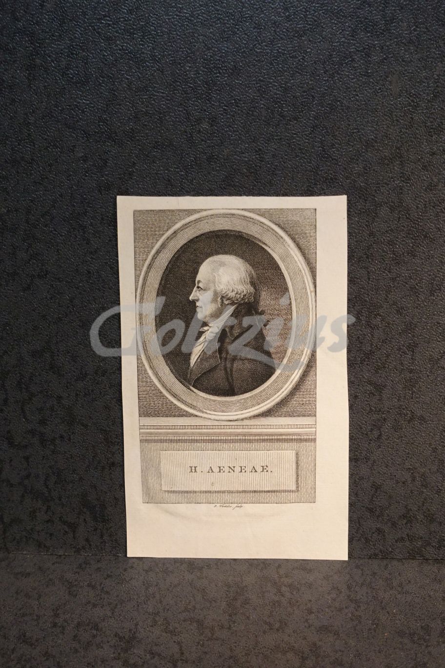 Engraving of Henricus Aeneae